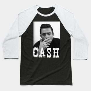 johnny Cash - Vintage Baseball T-Shirt